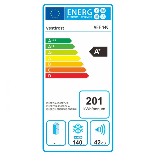 Vestfrost VFF 140 (-15°)