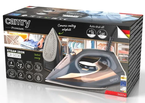 Утюг Camry CR-5036, Black