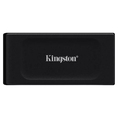 Внешний портативный SSD накопитель Kingston XS1000, 1 ТБ, Чёрный