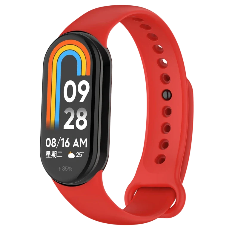 Cureluşă p/u Xiaomi Smart Band 8/9 Red 3