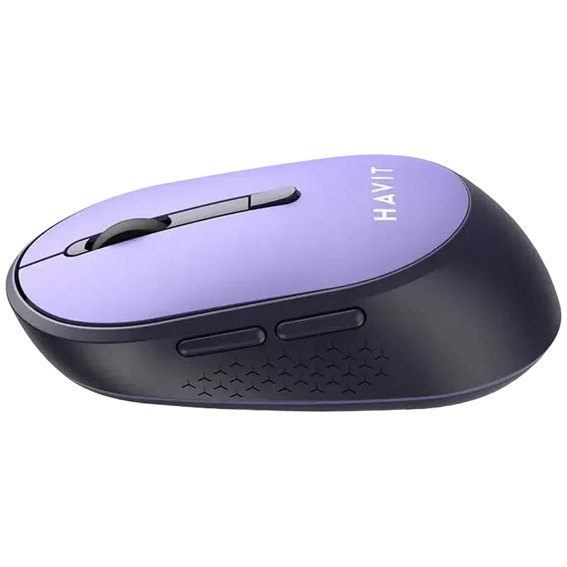 Mouse Wireless Havit MS78GT, Purple 4