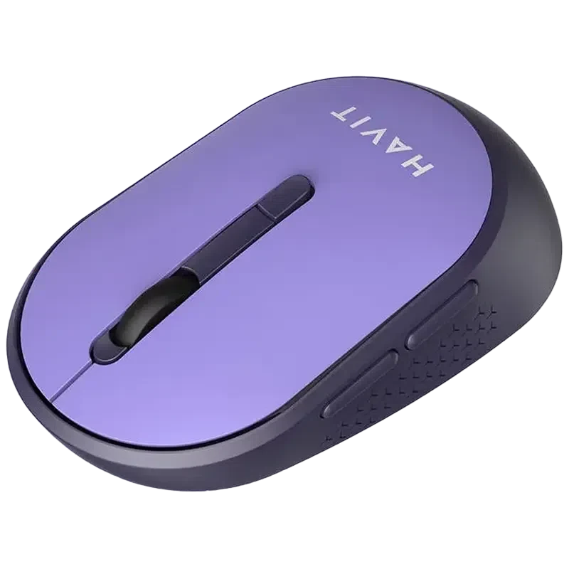 Mouse Wireless Havit MS78GT, Purple 2