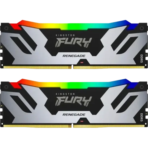 Оперативная память Kingston FURY Renegade RGB, 96 ГБ, Silver