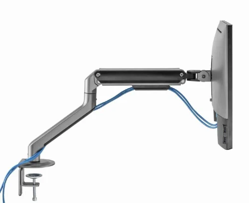 Регулируемый кронштейн для монитора Gembird MA-DA1-05, Space Gray