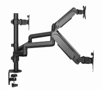 Suport reglabil pentru 3 monitoare cu montare pe birou (rotativ) 13"-27", Gembird MA-DA3-01 8