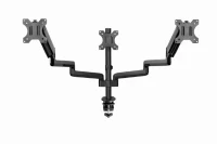 Suport reglabil pentru 3 monitoare cu montare pe birou (rotativ) 13"-27", Gembird MA-DA3-01 7