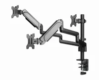 Suport reglabil pentru 3 monitoare cu montare pe birou (rotativ) 13"-27", Gembird MA-DA3-01 6