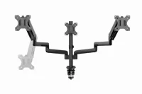 Suport reglabil pentru 3 monitoare cu montare pe birou (rotativ) 13"-27", Gembird MA-DA3-01 5