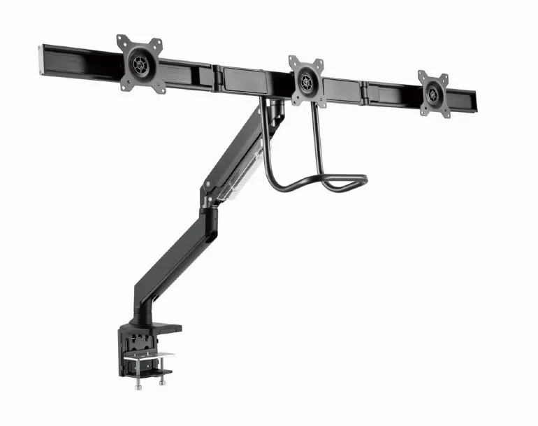 Регулируемый настольный кронштейн на 3 монитора 13"-27", Gembird MA-DA3-03 5