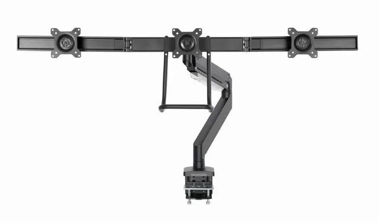Регулируемый настольный кронштейн на 3 монитора 13"-27", Gembird MA-DA3-03 3