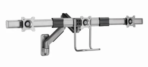 Настенный регулируемый кронштейн для 3 мониторов 17-27" Gembird MA-WA3-01