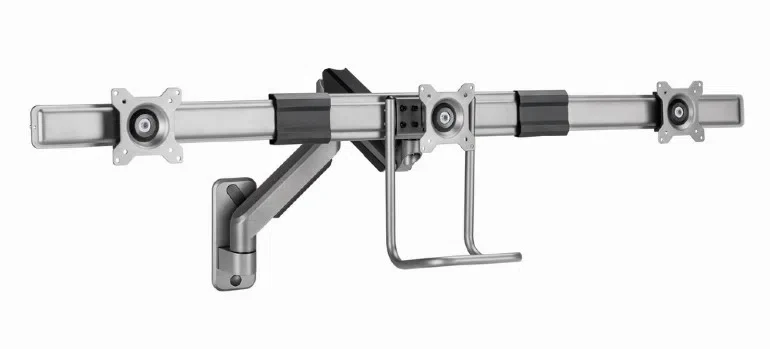 Настенный регулируемый кронштейн для 3 мониторов 17-27" Gembird MA-WA3-01 2
