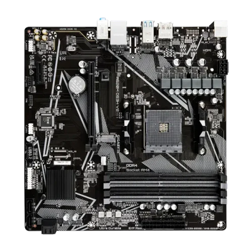 Placă de bază Gigabyte A520M DS3H V2, Black