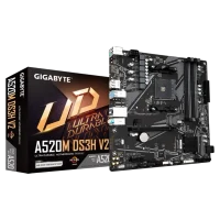 Placă de bază Gigabyte A520M DS3H V2, Black