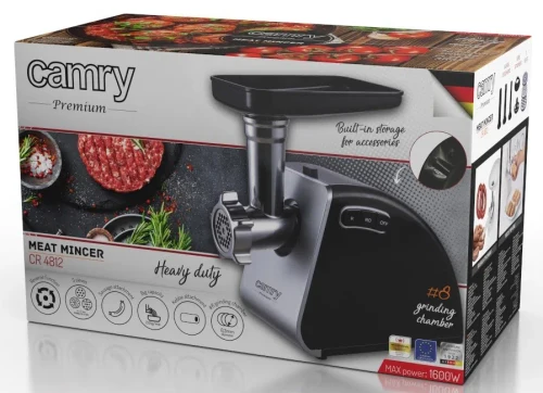 Мясорубка Camry CR-4812, Black