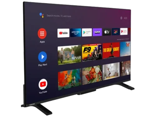 65" LED SMART Телевизор Toshiba 65UA2363DG, 3840x2160 4K UHD, Android TV, Чёрный