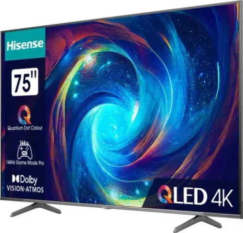 Televizor Hisense 75"  75E7KQ Pro QLED Black