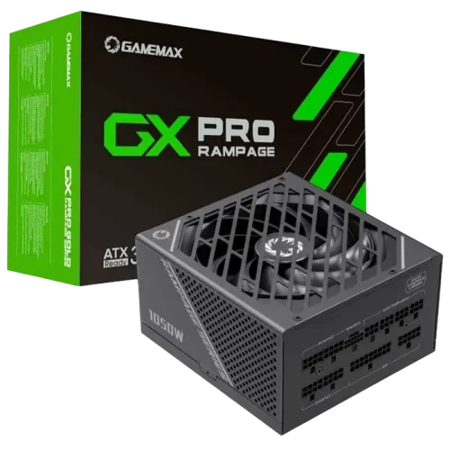 Sursă Alimentare PC Gamemax GX-1050 PRO ATX, Negru