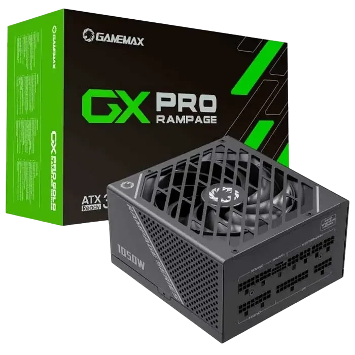 Sursă Alimentare PC Gamemax GX-1050 PRO ATX, Negru 8