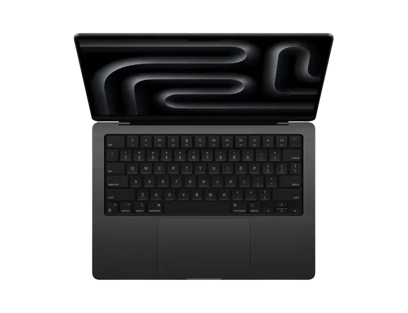 Ноутбук 14,2" Apple MacBook Pro 14 A2992, Space Black, M3 Pro with 11-core CPU and 14-core GPU, 18GB/512Гб, macOS Sonoma 2
