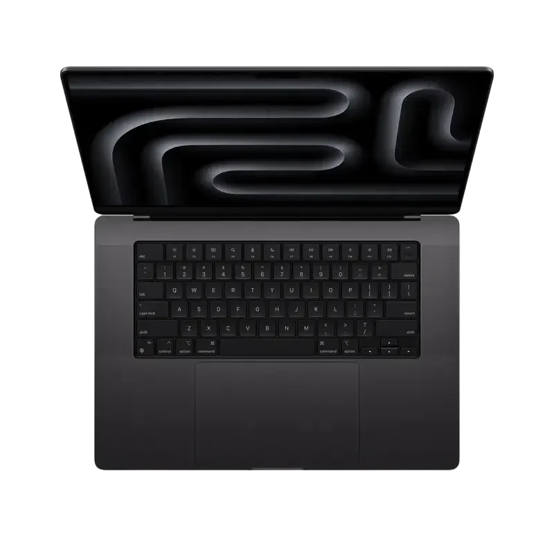 Laptop 16,2" Apple MacBook Pro 16 A2991, Space Black, M3 Pro with 12-core CPU and 18-core GPU, 36GB/512GB, macOS Sonoma 2