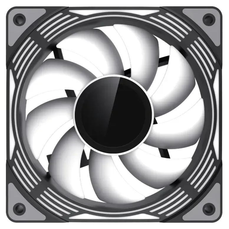 Ventilator PC Gamemax FN12A-C8I, 120 mm, Negru 2