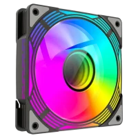 Ventilator PC Gamemax FN12A-C8I, 120 mm, Negru