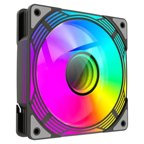 Ventilator PC Gamemax FN12A-C8I, 120 mm, Negru