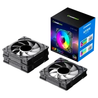 Ventilator PC Gamemax KF300, 120 mm, Negru 7