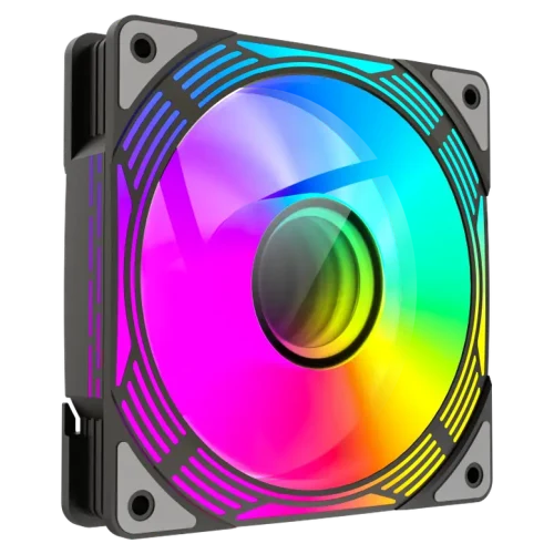 Ventilator PC Gamemax KF300, 120 mm, Negru