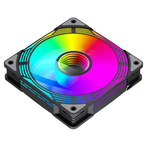Ventilator PC Gamemax KF300, 120 mm, Negru