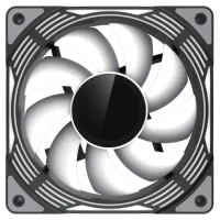 Ventilator PC Gamemax KF300, 120 mm, Negru 3