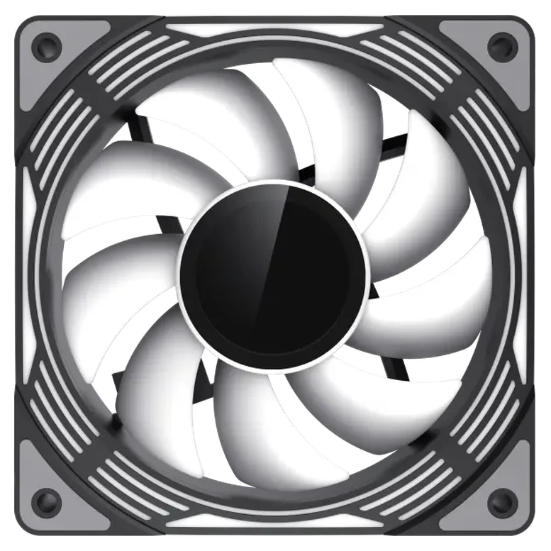Ventilator PC Gamemax KF300, 120 mm, Negru 3