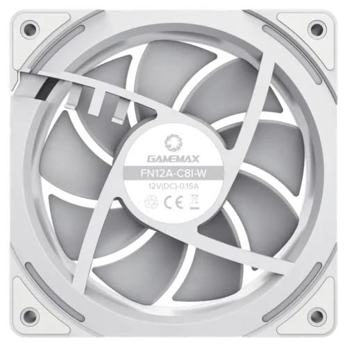 Вентилятор для ПК Gamemax KF300 3x Kit, 120 мм, Белый