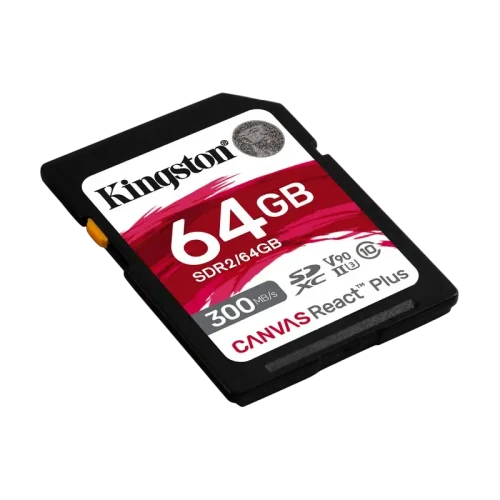 Card de Memorie Kingston Canvas React Plus, 64GB
