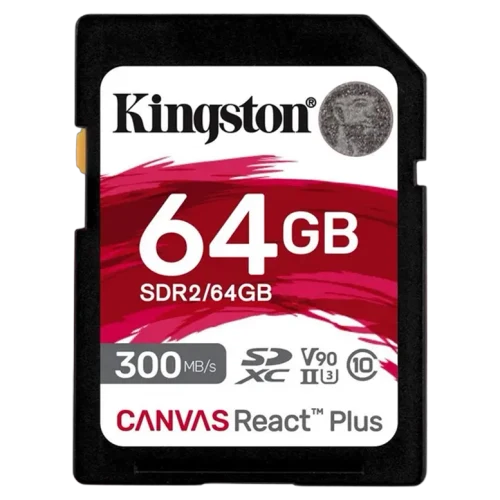 Card de Memorie Kingston Canvas React Plus, 64GB
