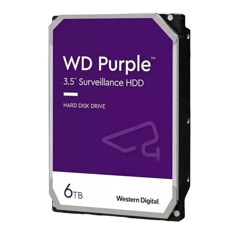 Жесткий диск Western Digital WD Purple, 6 TБ, Purple 3
