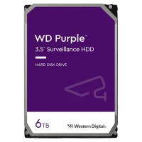 Жесткий диск Western Digital WD Purple, 6 TБ, Purple