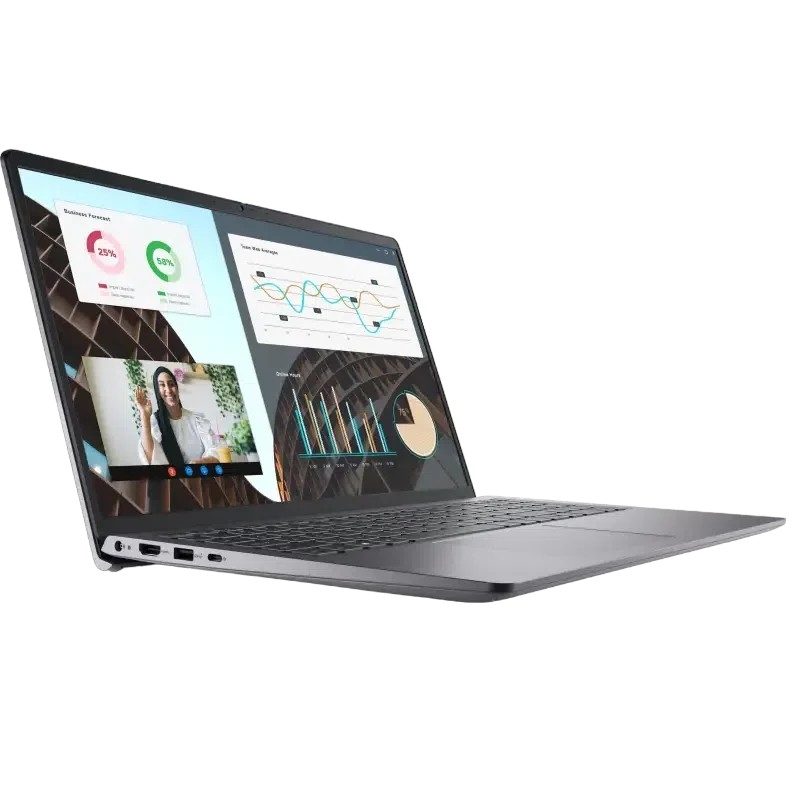 Ноутбук для бизнеса 15,6" DELL Vostro 3530, Titan Gray, Intel Core i5-1335U, 16Гб/512Гб, Linux Ubuntu 5