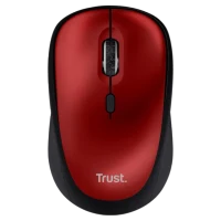 Mouse Wireless Trust Yvi + Eco, Red