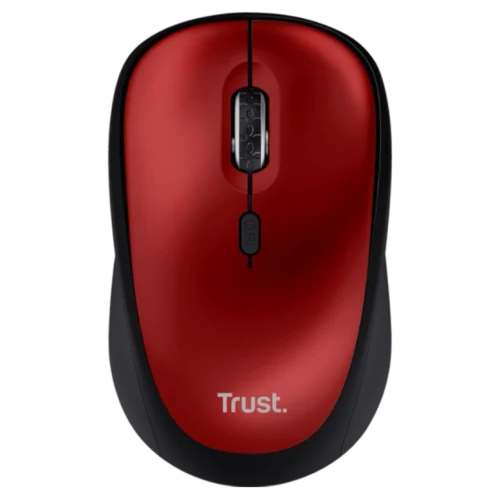 Mouse Wireless Trust Yvi + Eco, Red