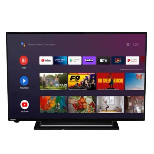 40" LED SMART Телевизор Toshiba 40LA3263DG, 1920x1080 FHD, Android TV, Чёрный
