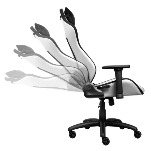 Fotoliu Gaming Trust GXT 714W Ruya / 150kg / up to 195cm / Black/White
