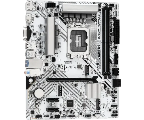 Placă de bază ASRock B760M-HDV/M.2 LGA1700 Micro-ATX
