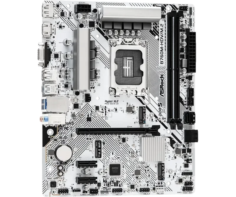 Материнская плата ASRock B760M-HDV/M.2 LGA1700 Micro-ATX 2