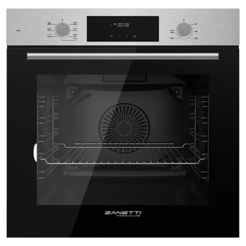 Cuptor electric Zanetti ZCE 644 LCD Inox, Silver
