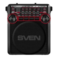 Портативная колонка SVEN SRP-355, Красный
