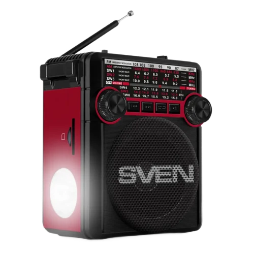 Портативная колонка SVEN SRP-355, Красный