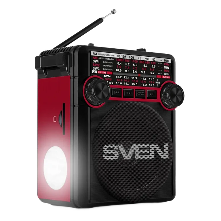 Портативная колонка SVEN SRP-355, Красный 2
