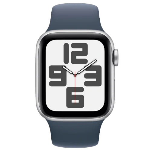 Apple Watch SE 2 (2023) 40mm Silver Aluminium Sport Band